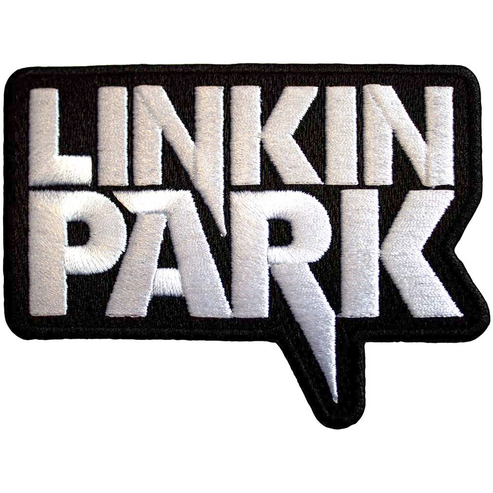 Linkin Park - White Logo Patch - Black/White